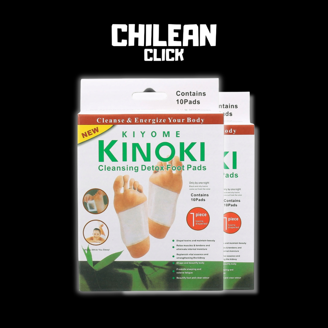 KINOKI PADS™│PARCHE DESINTOXICANTE PARA PIES